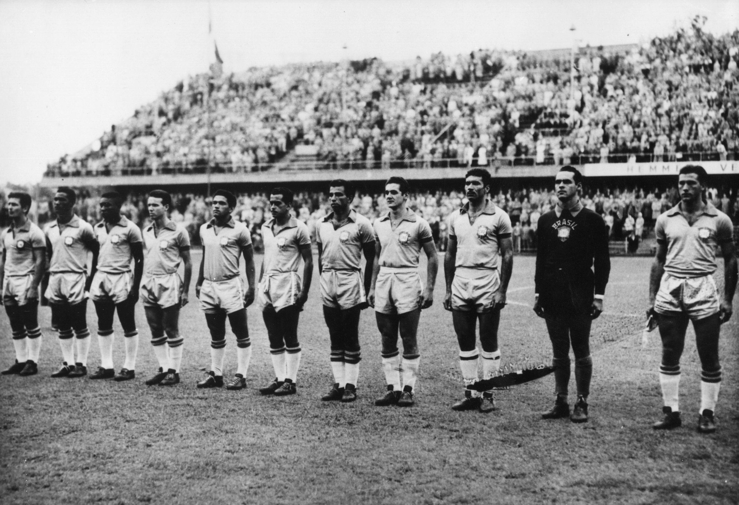 Футболисты Сборной Бразилии 1958 Года Фото